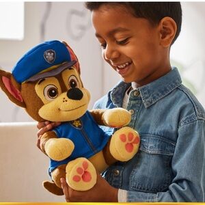 Paw Patrol Chase Bedtime Plush Reversible Pajamas Spinmaster